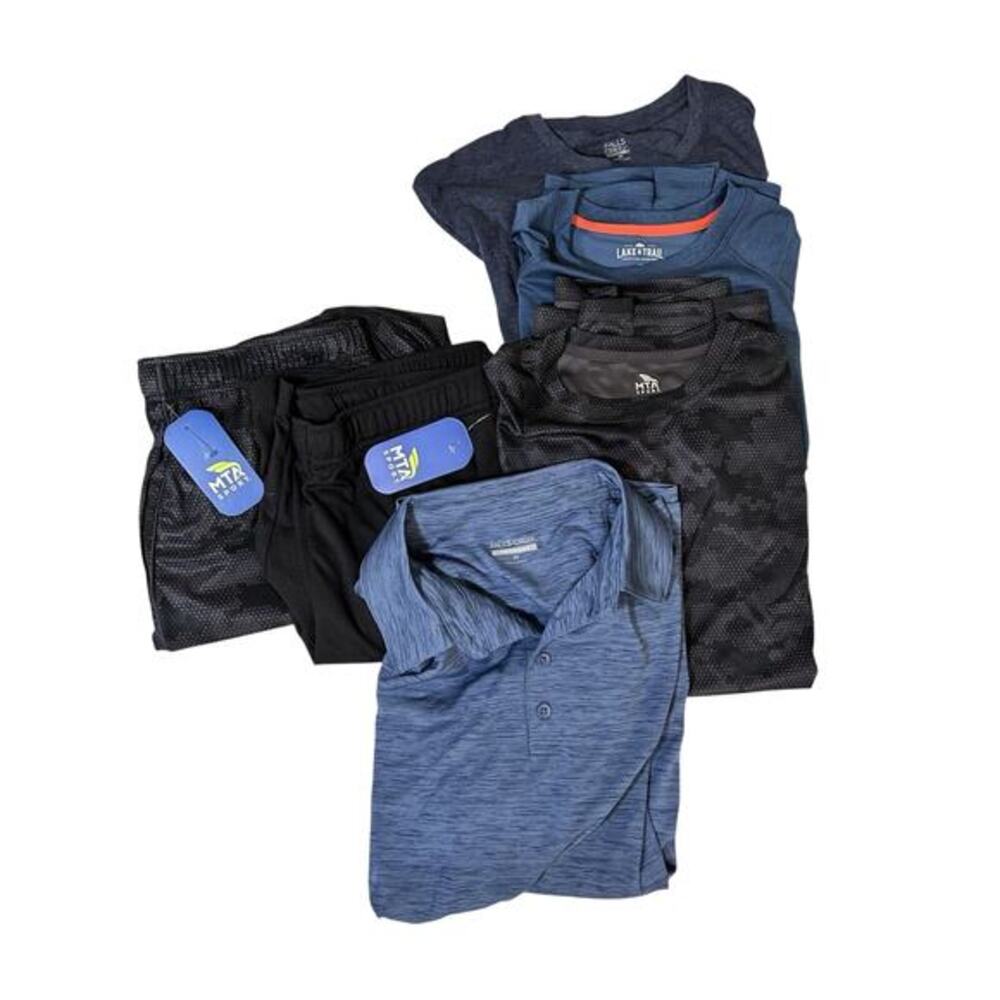 mens‎ lot medium Shirts And Shorts 6 Pieces New